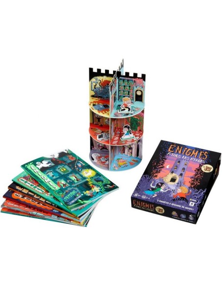 Énigmes à Tous les Étages - Jeu de Société - Jeu pour Juniors - Bayard Jeux