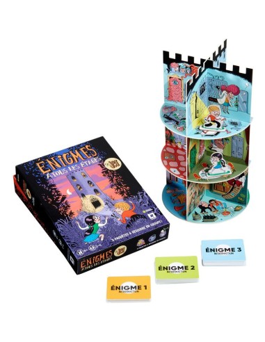Énigmes à Tous les Étages - Jeu de Société - Jeu pour Juniors - Bayard Jeux