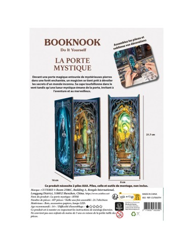 Booknook - La Porte Mystique - Cutebee