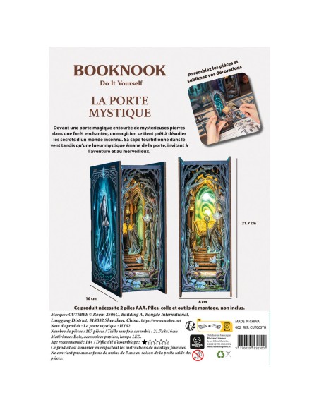 Booknook - La Porte Mystique - Cutebee