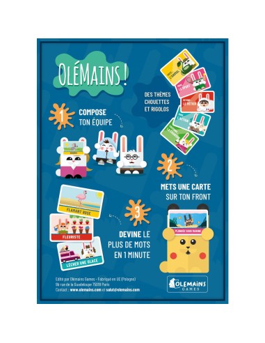 OléMains! Famille - Kyhu - Jeux de société - Olemains Games