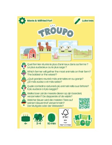 Troupo - Jeu de société - Kiwizou