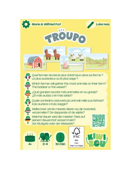 Troupo - Jeu de société - Kiwizou