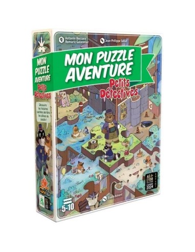 Mon Puzzle Aventure - Petits Détectives - Jeux de société - Game Flow