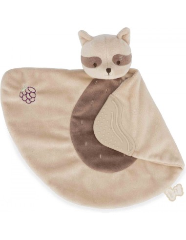 Doudou de dentition Raton laveur Grignoti - Cadeau de naissance - Kaloo