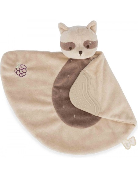 Doudou de dentition Raton laveur Grignoti - Cadeau de naissance - Kaloo