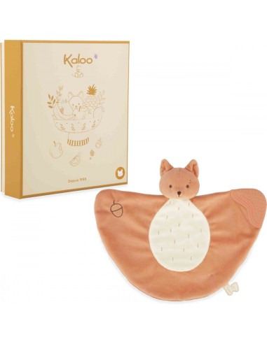 Doudou de dentition Écureuil Grignoti - Cadeau de naissance - Kaloo