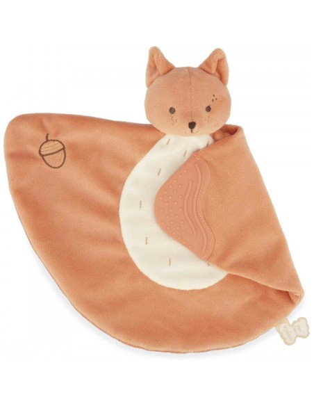 Doudou de dentition Écureuil Grignoti - Cadeau de naissance - Kaloo