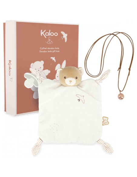 Coffret doudou pour bébé : doudou plat et bola - Kaloo