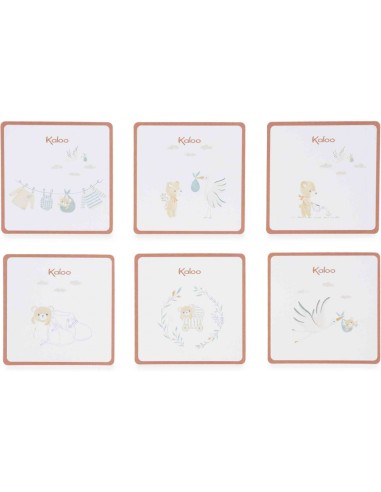 Coffret chaussons et cartes de naissance - Dès la naissance - Kaloo