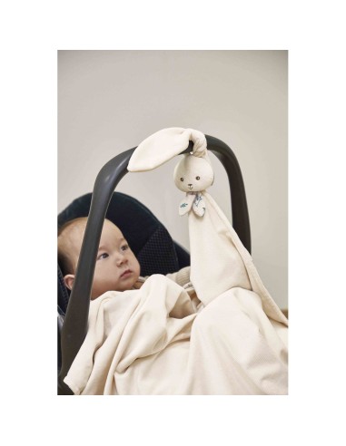 Ma couverture doudou crème - Cadeau de naissance - Kaloo