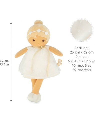 Poupée en tissu 32cm Daphné - Pour bébé dès la naissance - Kaloo