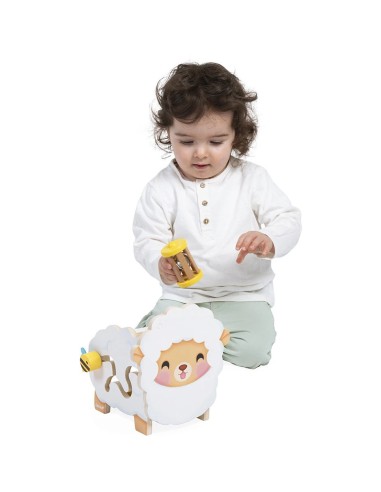 Mouton Multi-Activités : Manipulation & Encastrement - Janod