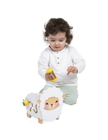 Mouton Multi-Activités : Manipulation & Encastrement - Janod