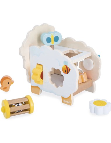 Mouton Multi-Activités : Manipulation & Encastrement - Janod