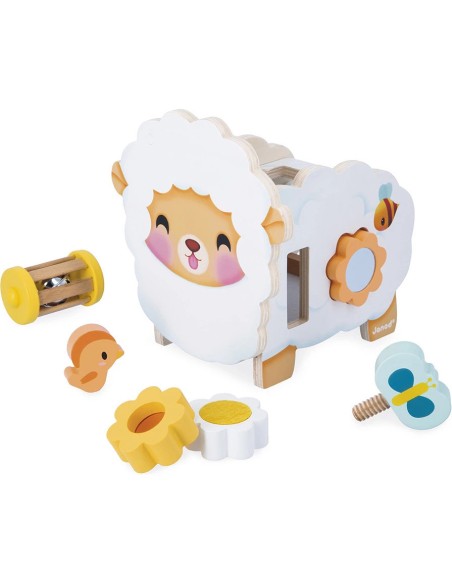 Mouton Multi-Activités : Manipulation & Encastrement - Janod