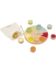 Roue mémo touch Sensoriel - Jeu éducatif enfant - Janod