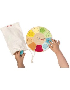 Roue mémo touch Sensoriel - Jeu éducatif enfant - Janod 2