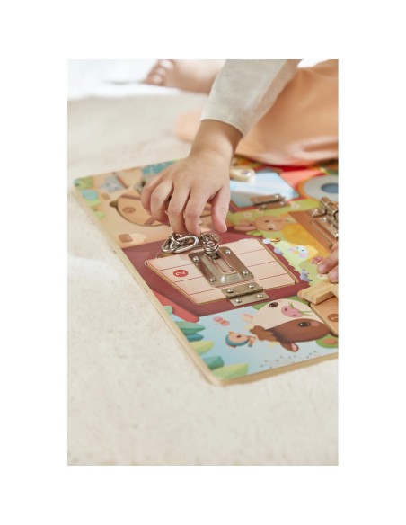 Planche à Verrous La Ferme : Jeux éducatifs - Janod