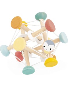 Balle sensorielle Pure - Jouet d'éveil en bois - Janod