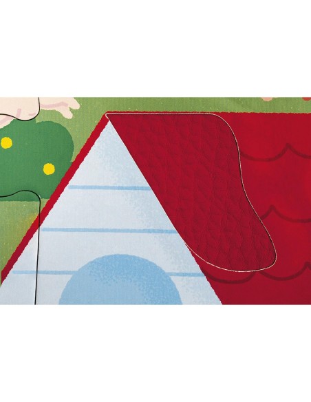 Puzzle tactile Ferme - Puzzle enfant - Janod