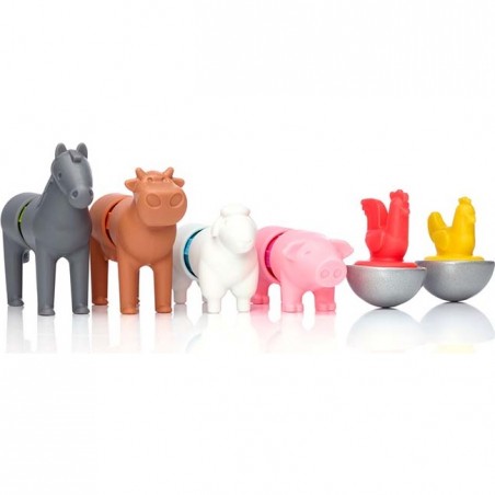 Les animaux de la ferme - Jeu magnétique - SmartMax