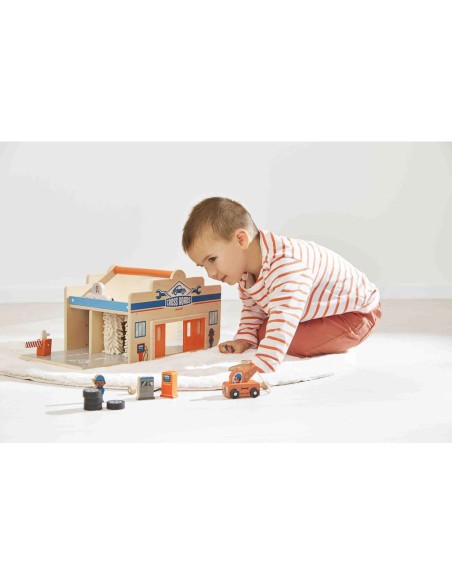 Mon premier garage Cross Roads - Jouet en bois - Janod