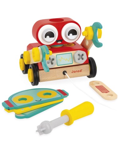 Robot Brico'Kids : Jeux de construction - Janod