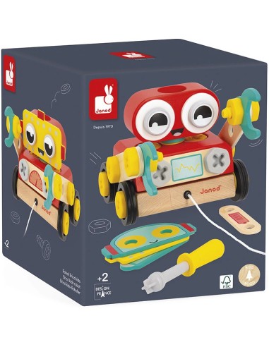 Robot Brico'Kids : Jeux de construction - Janod