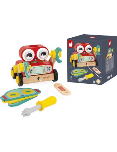 Robot Brico'Kids : Jeux de construction - Janod