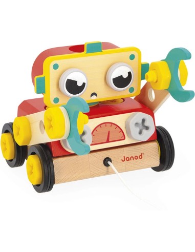 Robot Brico'Kids : Jeux de construction - Janod