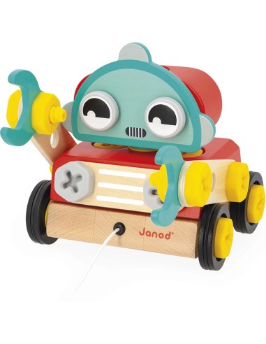 Robot Brico'Kids : Jeux de construction - Janod