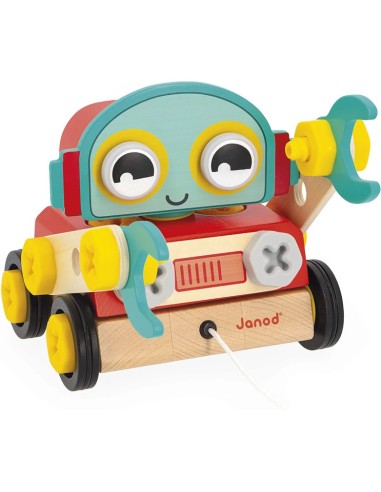 Robot Brico'Kids : Jeux de construction - Janod