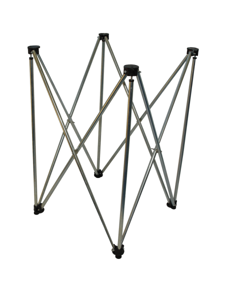 Pieds de Carrom en aluminium - Accessoire pour jeux en bois - Asmodee - Carrom Art