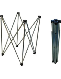 Pieds de Carrom en aluminium - Accessoire pour jeux en bois - Asmodee - Carrom Art