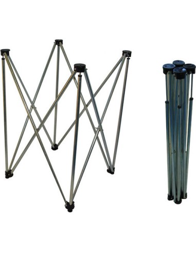 Pieds de Carrom en aluminium - Accessoire pour jeux en bois - Asmodee - Carrom Art