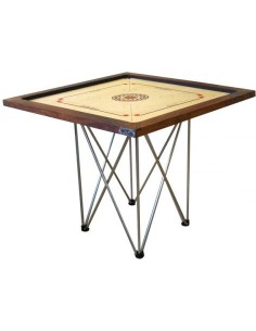 Pieds de Carrom en aluminium - Accessoire pour jeux en bois - Asmodee - Carrom Art 2