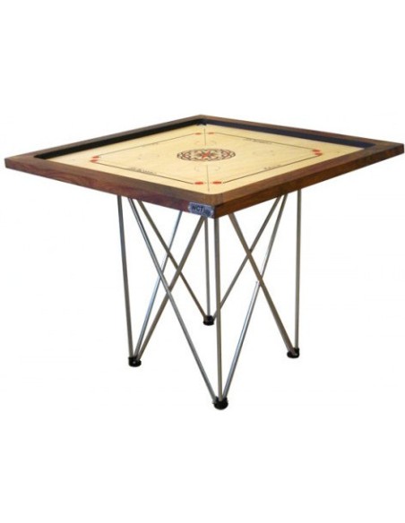 Pieds de Carrom en aluminium - Accessoire pour jeux en bois - Asmodee - Carrom Art