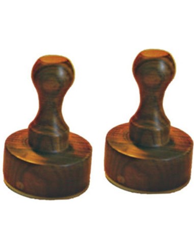 Set 2 frappeurs Shuffle-Puck + palet + poudre - Carrom Art