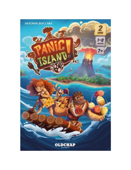 Panic Island - Jeu de société - Oldchap Editions