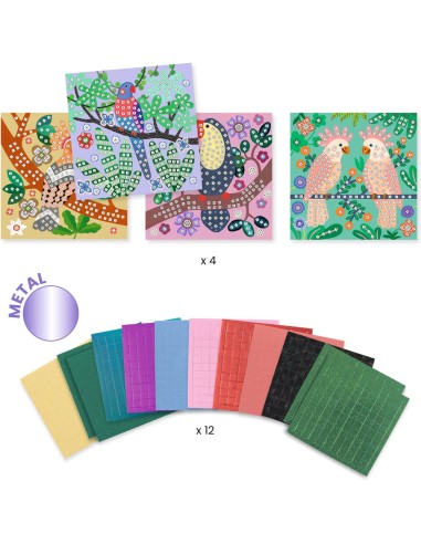 Coffret mosaiques Canopée - Djeco