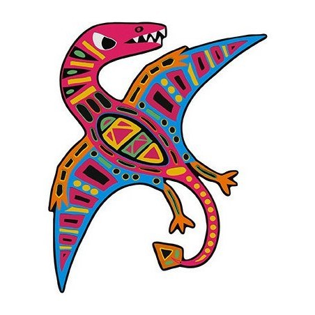 Cartes à gratter "Scratch Art Dinosaures Silhouettes"