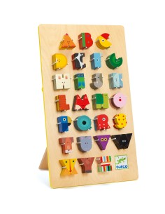 Lettre F – Lettres animaux graphiques - Djeco 2