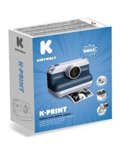 Print-Bu Appareil photo à impression thermique bleu - Nespart 2