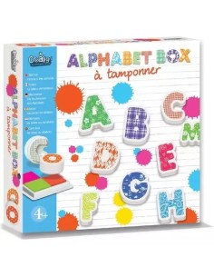 Alphabet box à tamponner - CréaLign' - Créa Lign’