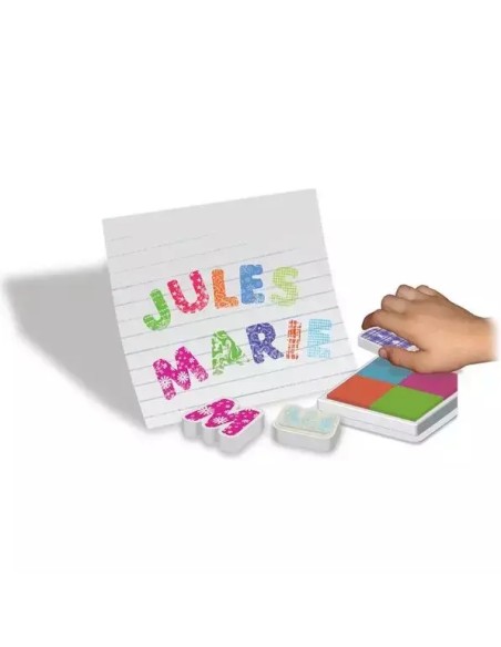 Alphabet box à tamponner - CréaLign' - Créa Lign’