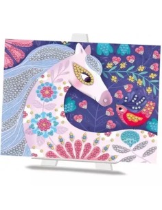 Cartes à créer Chevaux de diamants - CréaLign' - Créa Lign’ 2