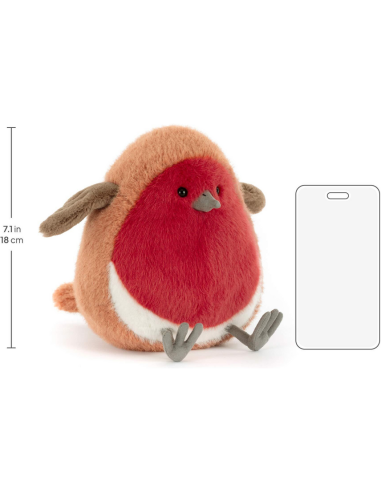Jellycat Peluche Plum Robin
