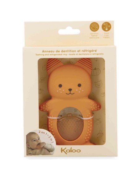 Doudou de dentition réfrigéré écureuil - Dès 6 mois - Kaloo