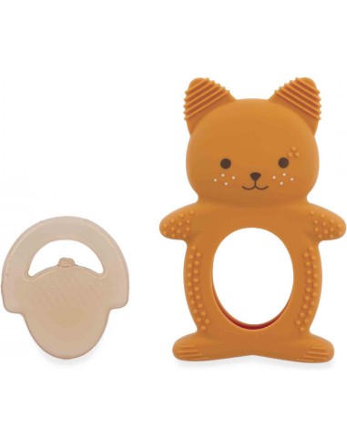 Doudou de dentition réfrigéré écureuil - Dès 6 mois - Kaloo